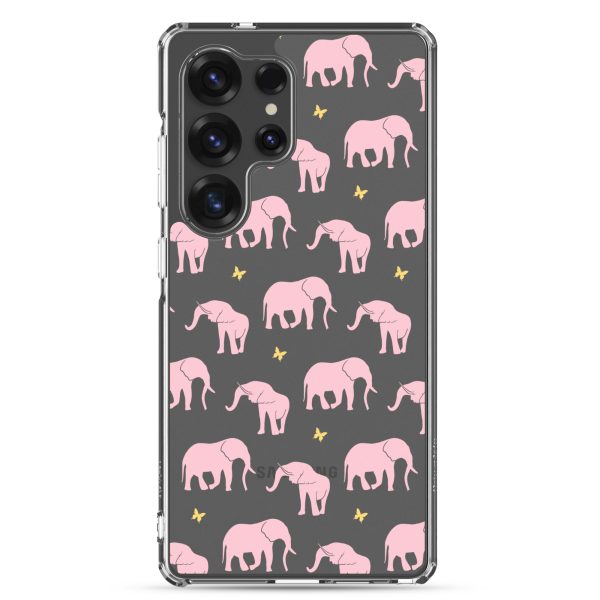 clear-case-for-samsung-samsung-galaxy-s25-ultra-case-on-phone-6a53d25eea196.jpg Seamless Elephant Silhouette Samsung Clear Case