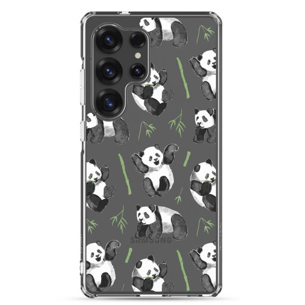 clear-case-for-samsung-samsung-galaxy-s25-ultra-case-on-phone-6a53d4bd635bc.jpg Watercolor Panda Bear Samsung Clear Case