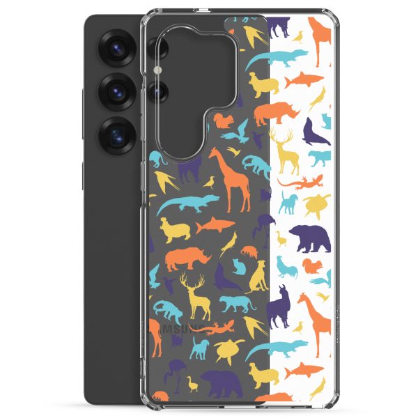 Animal Silhouette Samsung Clear Case