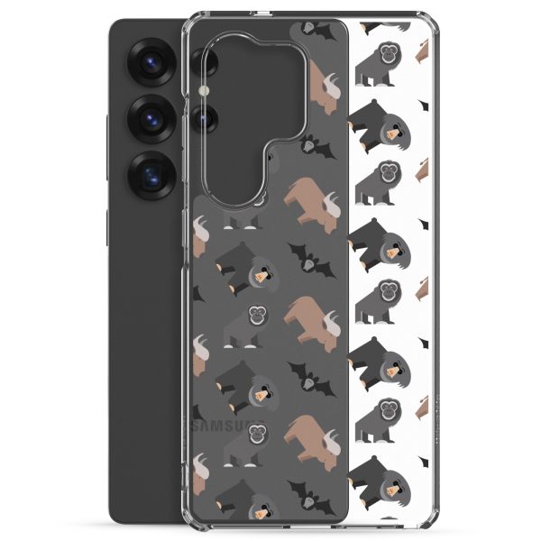 Asian Jungle Animal Samsung Clear Case