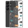 Asian Jungle Animals Samsung Clear Case