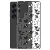 Black and White Halloween Samsung Clear Case
