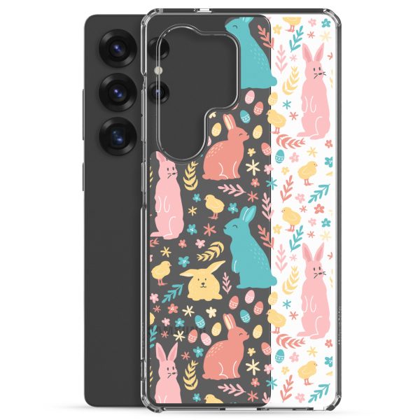 Colorful Easter Samsung Clear Case