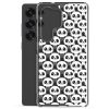 Cute Panda Bears Samsung Clear Case
