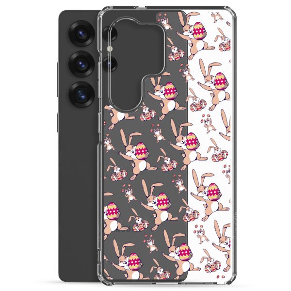 clear-case-for-samsung-samsung-galaxy-s25-ultra-case-with-phone-6a53c3697ccc4.jpg Easter Bunny With Egg Samsung Clear Case