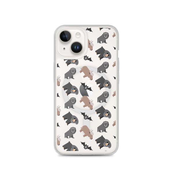 Asian Jungle Animal iPhone MagSafe Clear Case