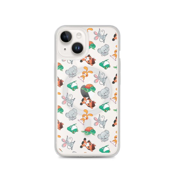 Cute Animals iPhone MagSafe Clear Case