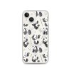 Watercolor Panda Bear iPhone MagSafef Clear Case