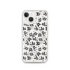 Watercolor Panda Bears iPhone MagSafe Clear Case