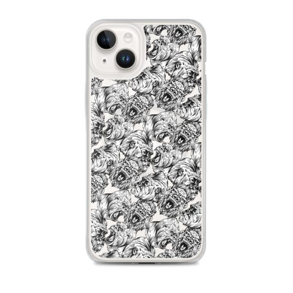 Angry Gorillas iPhone MagSafe Clear Case