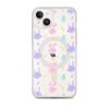 Cute Easter Bunnies iPhone MagSafe Clear Case