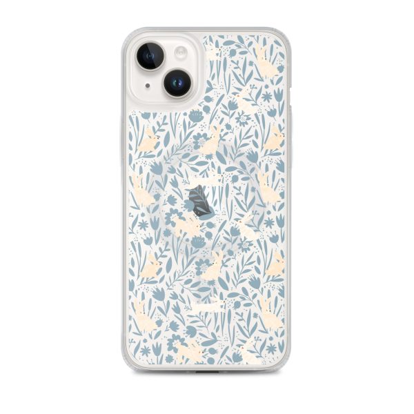 Easter Hopping Bunnies iPhone MagSafe Clear Case