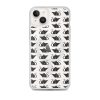 Rat Silhouette iPhone MagSafe Clear Case
