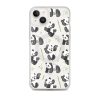 Watercolor Panda Bear iPhone MagSafef Clear Case