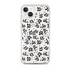 Watercolor Panda Bears iPhone MagSafe Clear Case