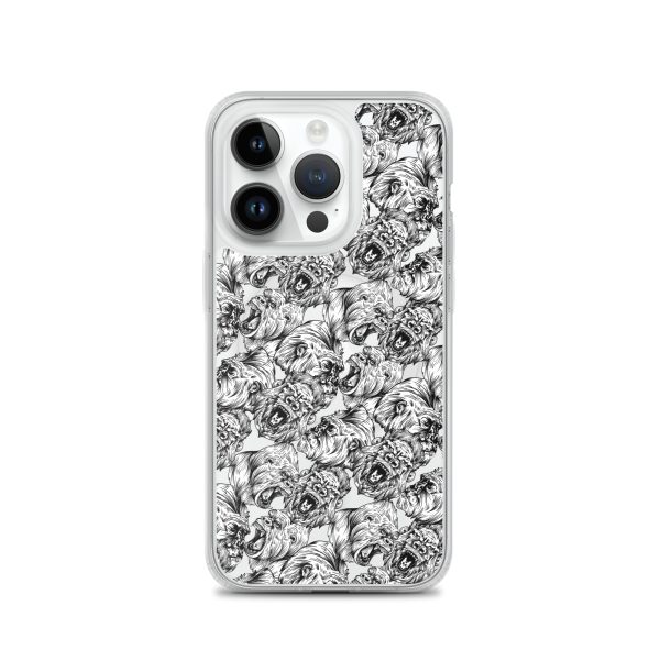Angry Gorillas iPhone MagSafe Clear Case