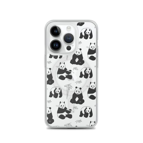 magsafe-clear-case-for-iphone-iphone-14-pro-front-6a53cdc29e06d.jpg Panda Bears Bamboo iPhone MagSafe Clear Case