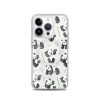 Watercolor Panda Bear iPhone MagSafef Clear Case