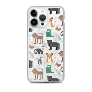 Amazon Jungle Animals iPhone MagSafe Clear Case
