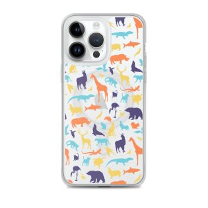 Animal Silhouette iPhone MagSafe Clear Case