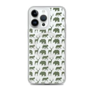 Animals Silhouette iPhone MagSafe Clear Case