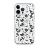 Black and White Halloween iPhone MagSafe Clear Case