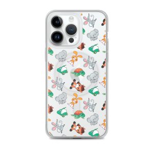 Cute Animals iPhone MagSafe Clear Case
