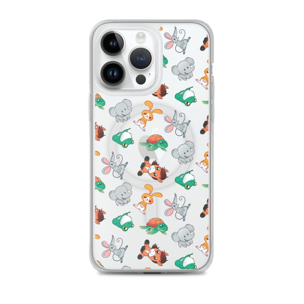 Cute Animals iPhone MagSafe Clear Case