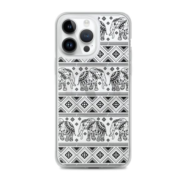magsafe-clear-case-for-iphone-iphone-14-pro-max-front-6a53c9b52192d.jpg Elephant Mandala iPhone MagSafe Clear Case