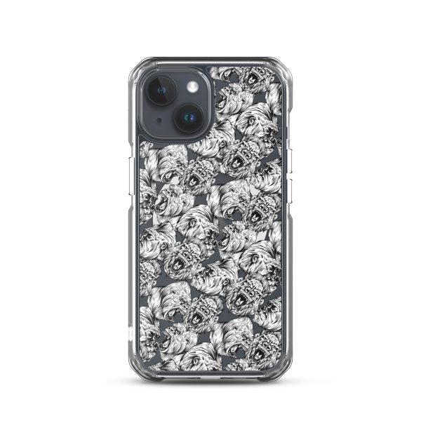 Angry Gorillas iPhone MagSafe Clear Case