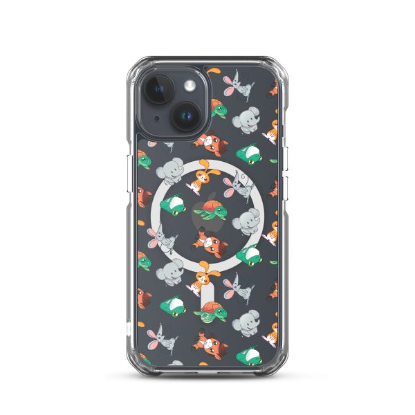 Cute Animals iPhone MagSafe Clear Case