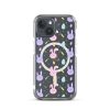 Cute Easter Bunnies iPhone MagSafe Clear Case