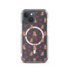 Cute Teddy Bear iPhone MagSafe Clear Case