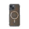 Tiger Print iPhone MagSafe Clear Case