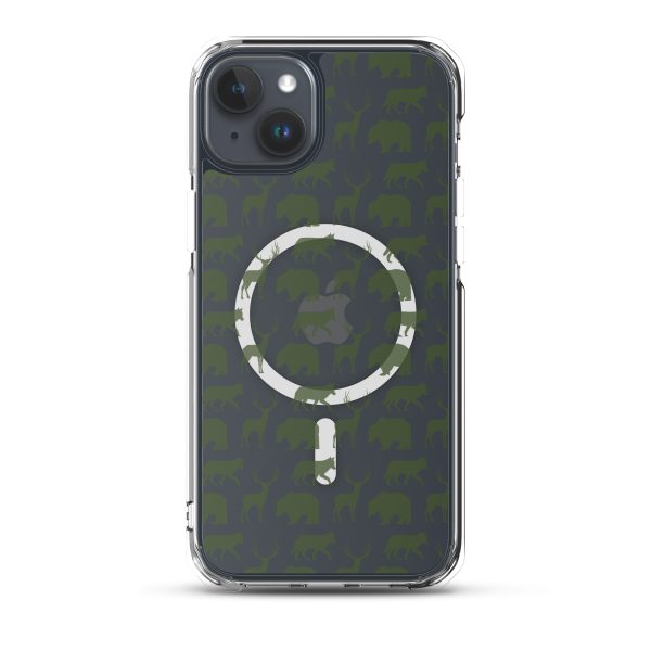 Animals Silhouette iPhone MagSafe Clear Case