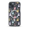 Colorful Bunnies Easter iPhone MagSafe Clear Case