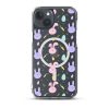 Cute Easter Bunnies iPhone MagSafe Clear Case