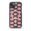 Pink Bunnies iPhone MagSafe Clear Case