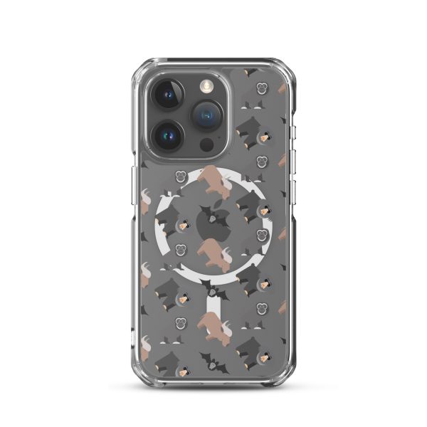 Asian Jungle Animal iPhone MagSafe Clear Case