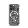 Black and White Halloween iPhone MagSafe Clear Case