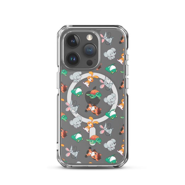 Cute Animals iPhone MagSafe Clear Case