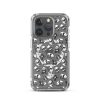 Watercolor Panda Bears iPhone MagSafe Clear Case