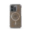 Tiger Print iPhone MagSafe Clear Case