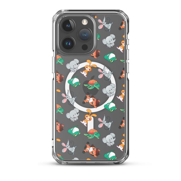 Cute Animals iPhone MagSafe Clear Case