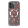 Cute Teddy Bear iPhone MagSafe Clear Case