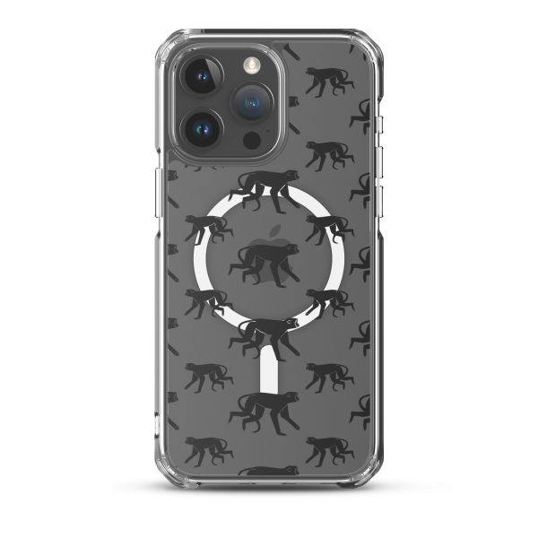 magsafe-clear-case-for-iphone-iphone-15-pro-max-front-6a53cc8d2a152.jpg Monkey Silhouette iPhone MagSafe Clear Case