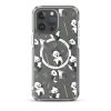 Watercolor Panda Bear iPhone MagSafef Clear Case