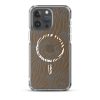 Tiger Print iPhone MagSafe Clear Case