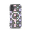 Cute Easter Bunnies iPhone MagSafe Clear Case