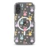 Colorful Bunnies Easter iPhone MagSafe Clear Case